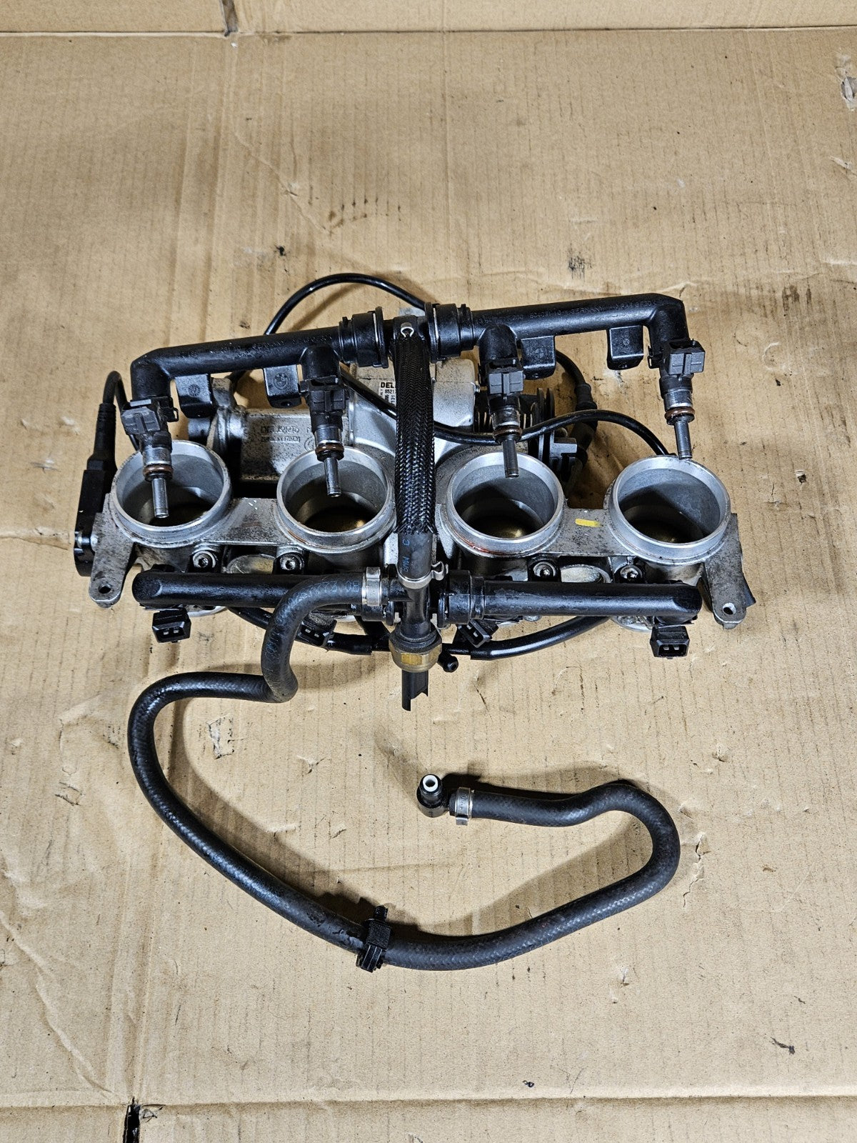2009-2014 BMW S1000RR OEM Throttle Bodies Primary Secondary Injectors READ5