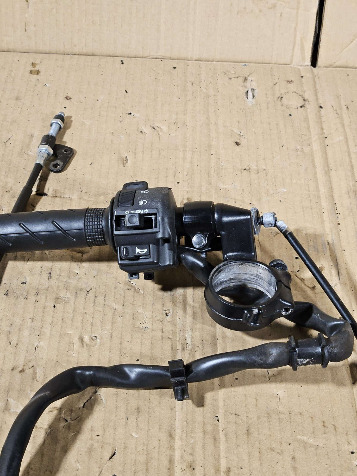 2013 Honda CBR600RR Aftermarket Complete Clutch Side Clip on Lever Headlight16