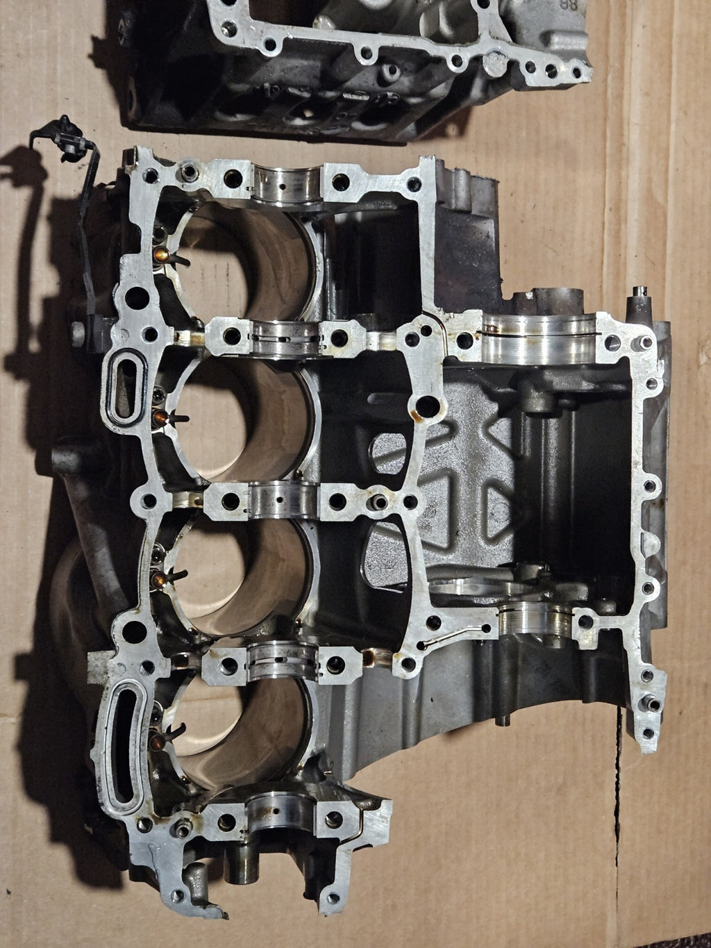 2010-2014 BMW S1000RR Genuine OEM Crankcase Crank Case Engine Block Bottom End