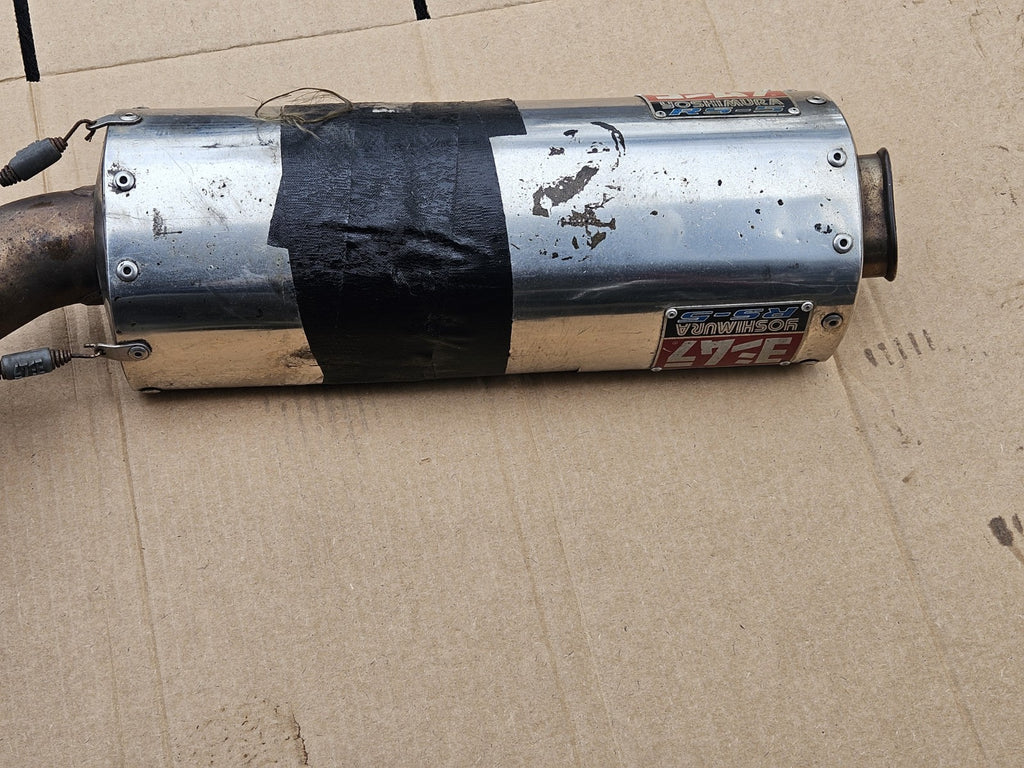 06-07 Honda CBR1000RR CBR 1000RR Yoshimura RS-5 Slipon Muffler Exhaust DAMAGED