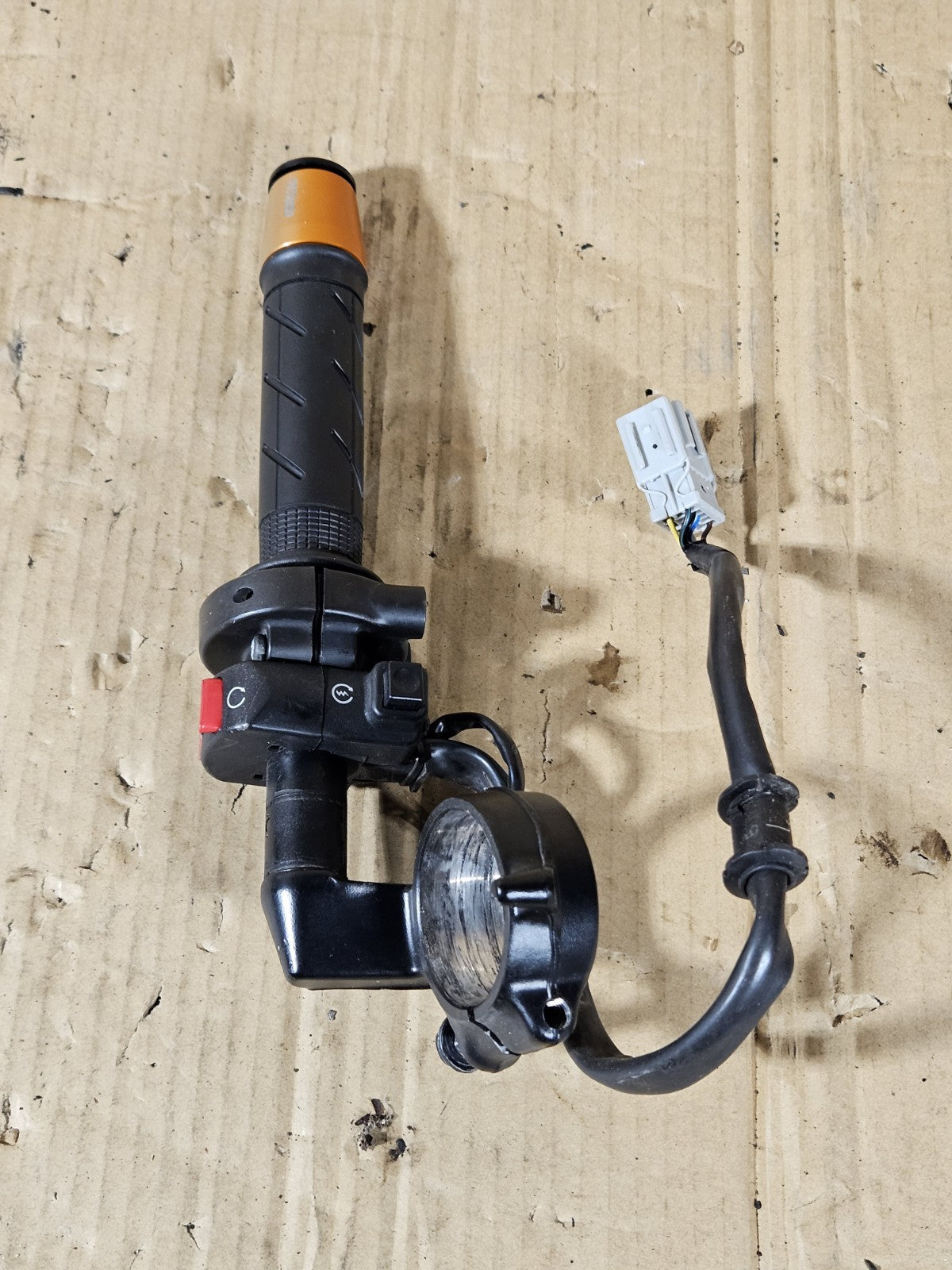 2013 Honda CBR600RR Right Throttle Clip on Switches on OFF with Switches OEM7