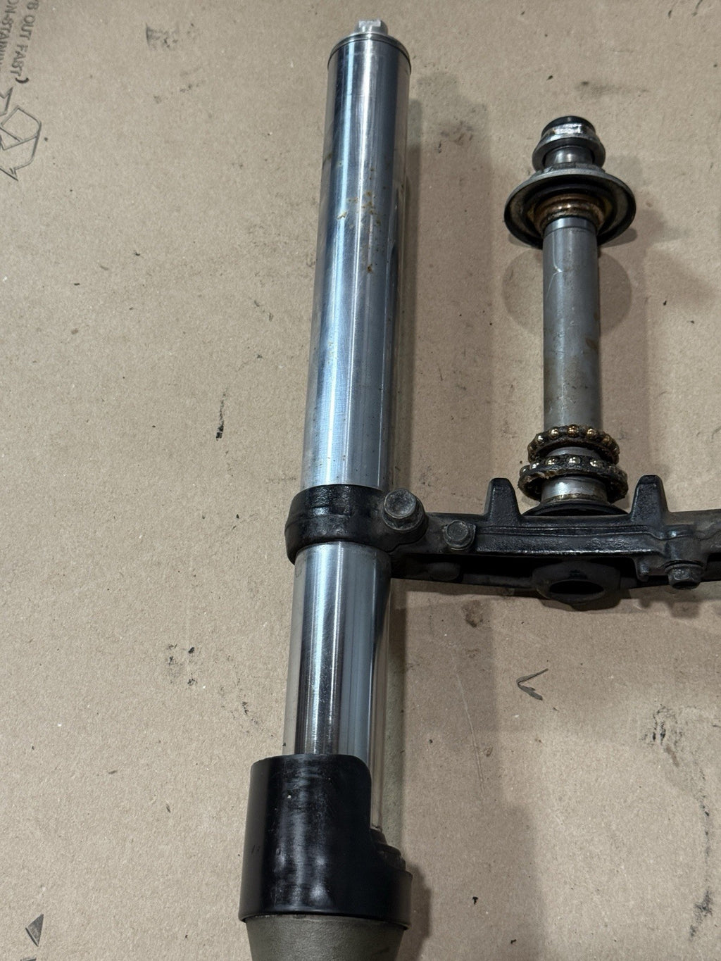 2002 Honda CBR 600 F4i CBRf4i F4 Left &  Right Forks with Triple Tree