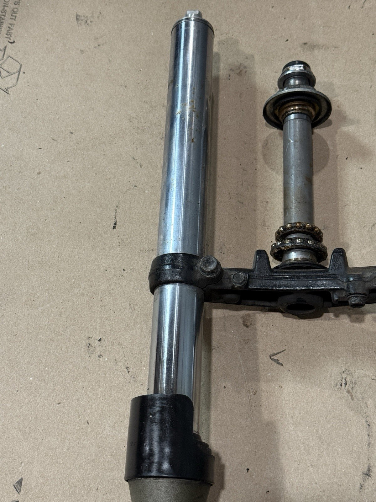 2002 Honda CBR 600 F4i CBRf4i F4 Left &  Right Forks with Triple Tree