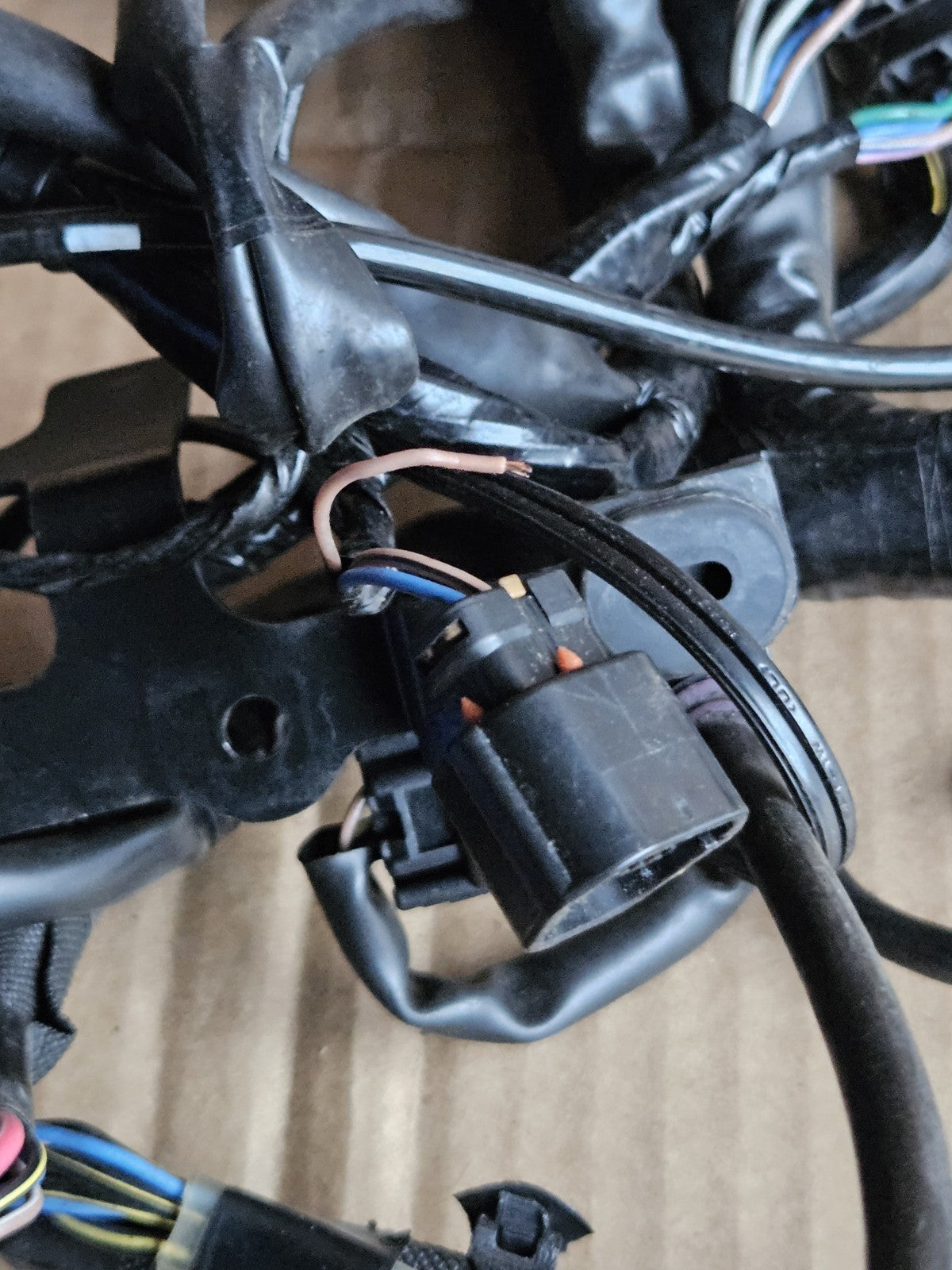 2017-2019 Kawasaki Ninja 650 EX650 ABS OEM Main Engine Wiring Harness Loom16