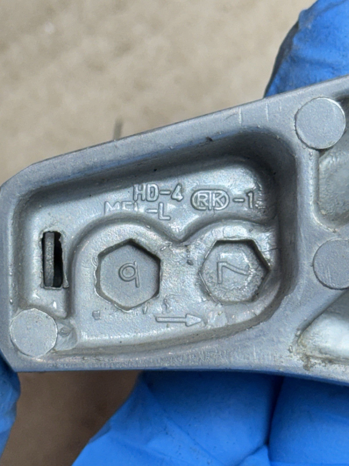2006-2007 Honda CBR1000RR OEM Rear Passenger Foot Peg Left Right