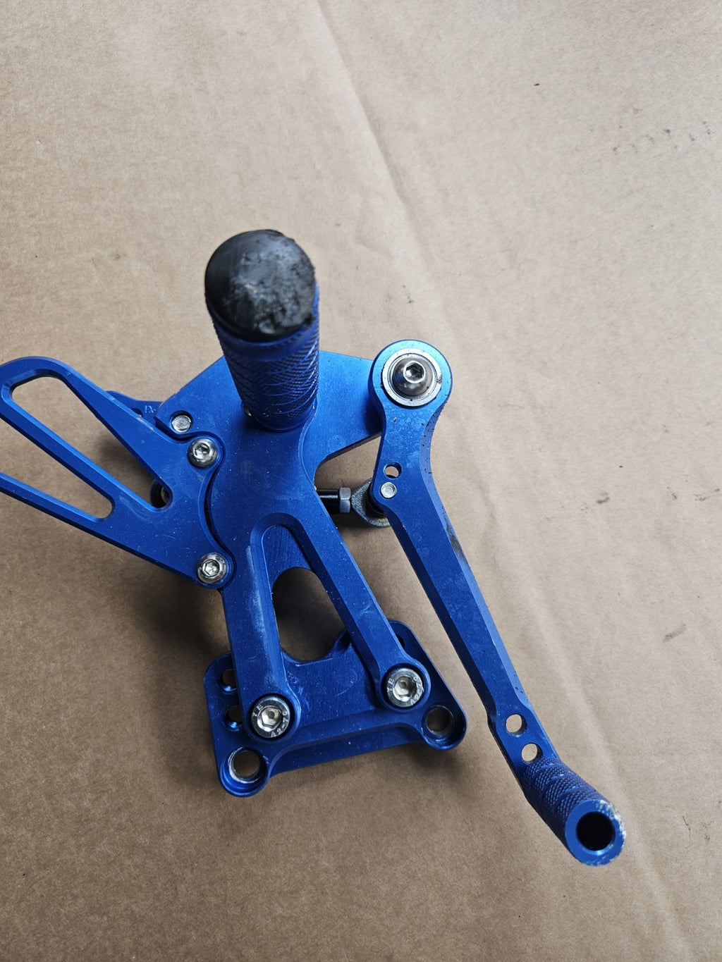 2009-2014 BMW S1000RR Cnc Rearset Footpegs Blue Foot Peg Footrest Shifter Pedal