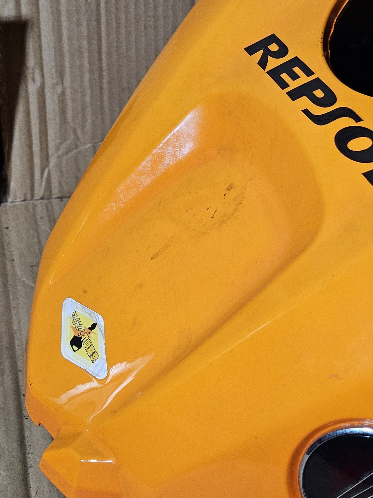 2013 Honda CBR600RR CBR 600RR Aftermarket Repsol Gas Tank Cover Fairing Panel3