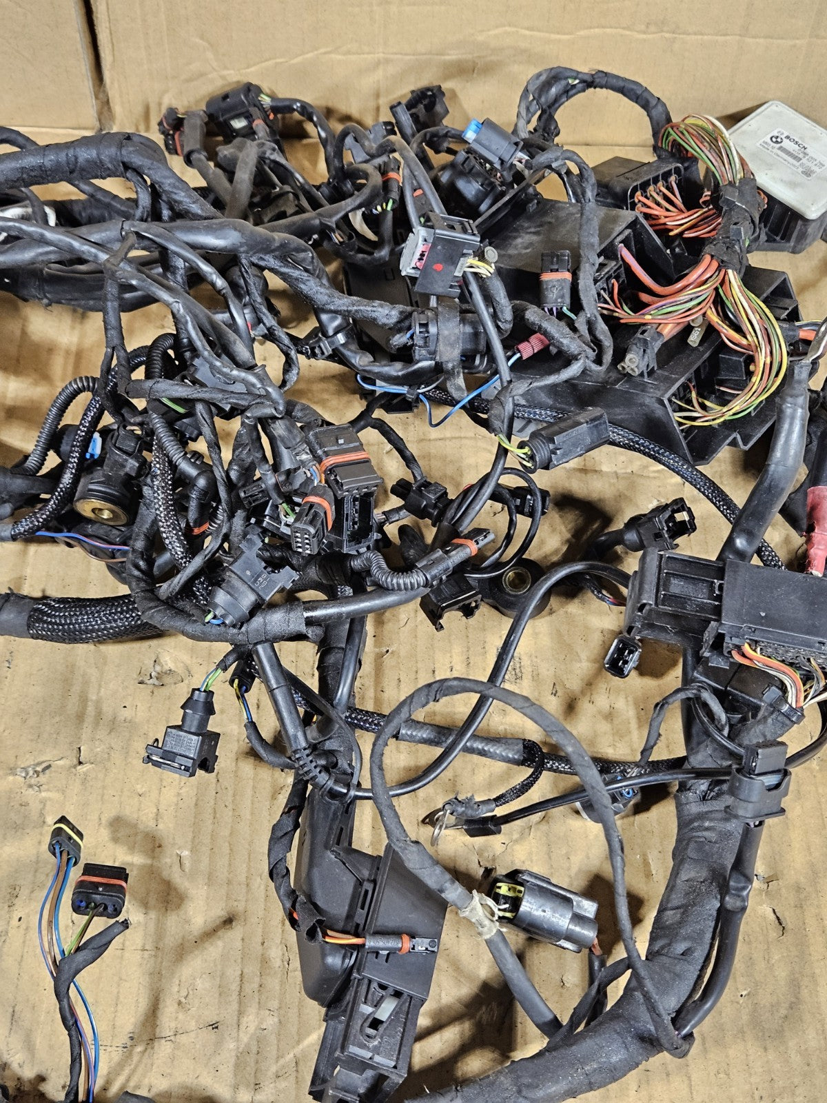 2012 BMW S1000RR OEM Main Engine Wiring Harness Wire Loom Electrical READ3