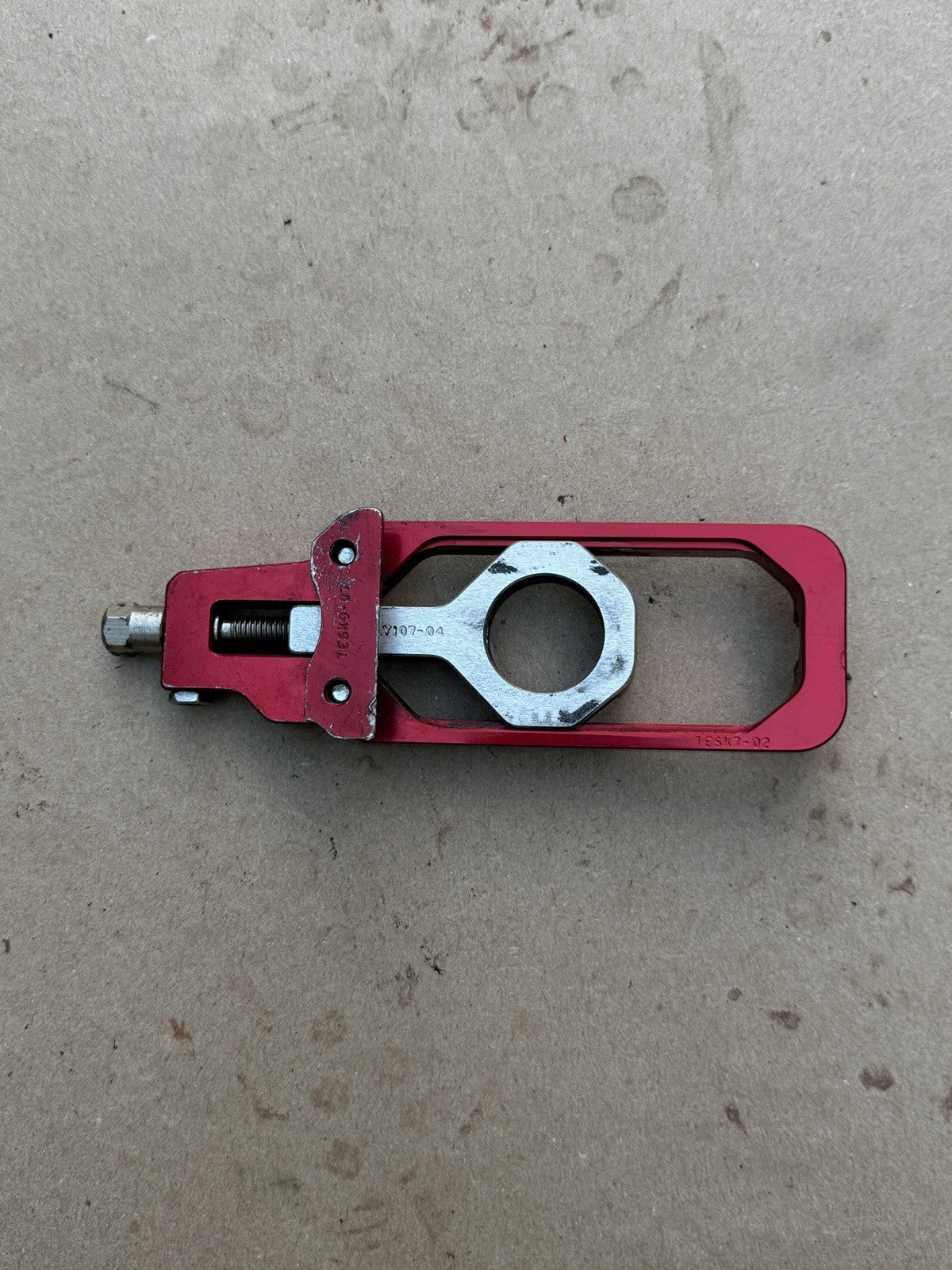 09-16 Suzuki GSXR1000 Lightech Chain Guide Adjusters RED4