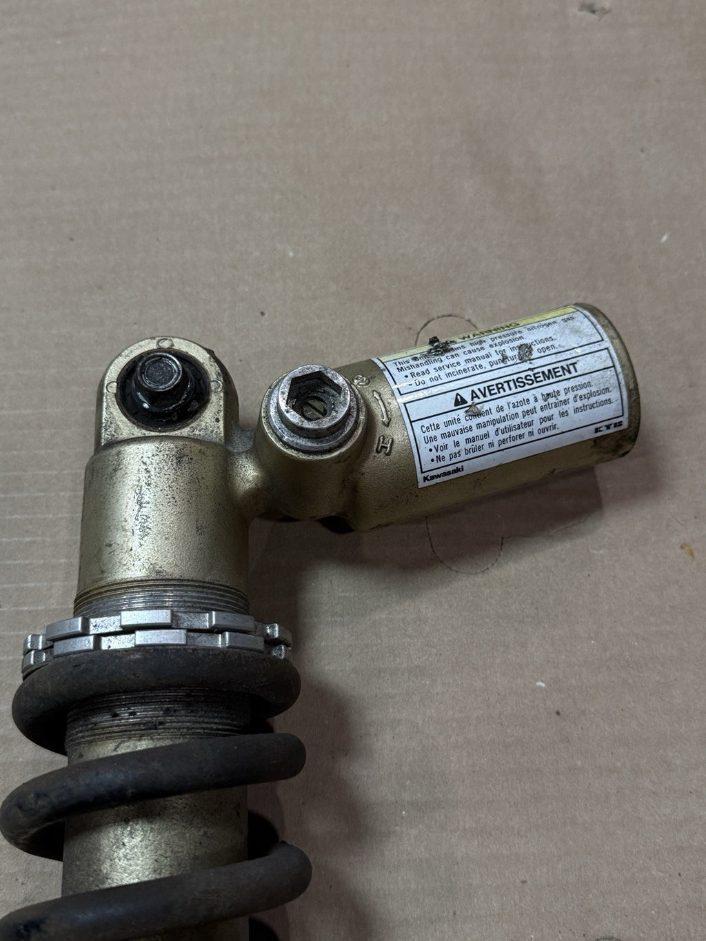 1998 1999 Kawasaki Ninja ZX6R ZX600G OEM Rear Shock Absorber Damper 45014-16896
