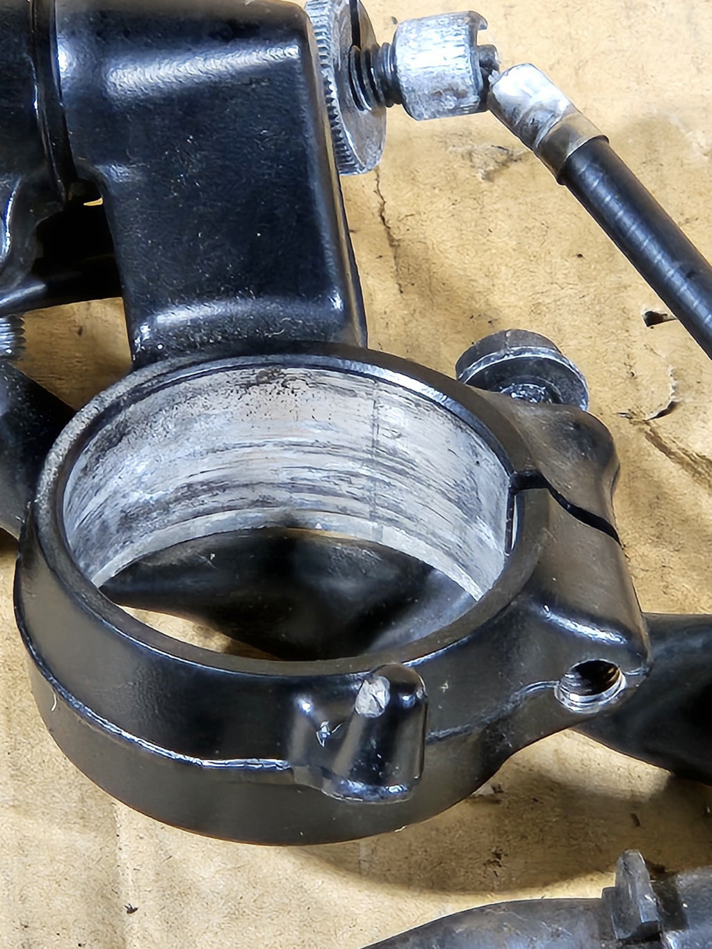 2013 Honda CBR600RR Aftermarket Complete Clutch Side Clip on Lever Headlight3