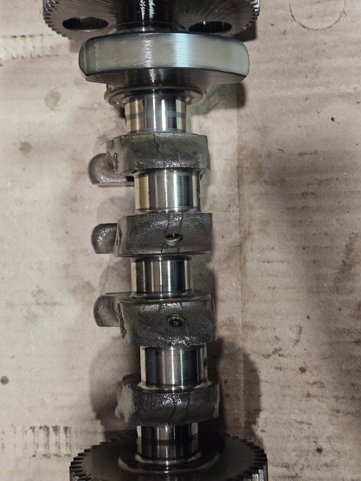 09-14 BMW S1000RR Engine Crankshaft Crank Shaft OEM Motor Bottom End Assembly