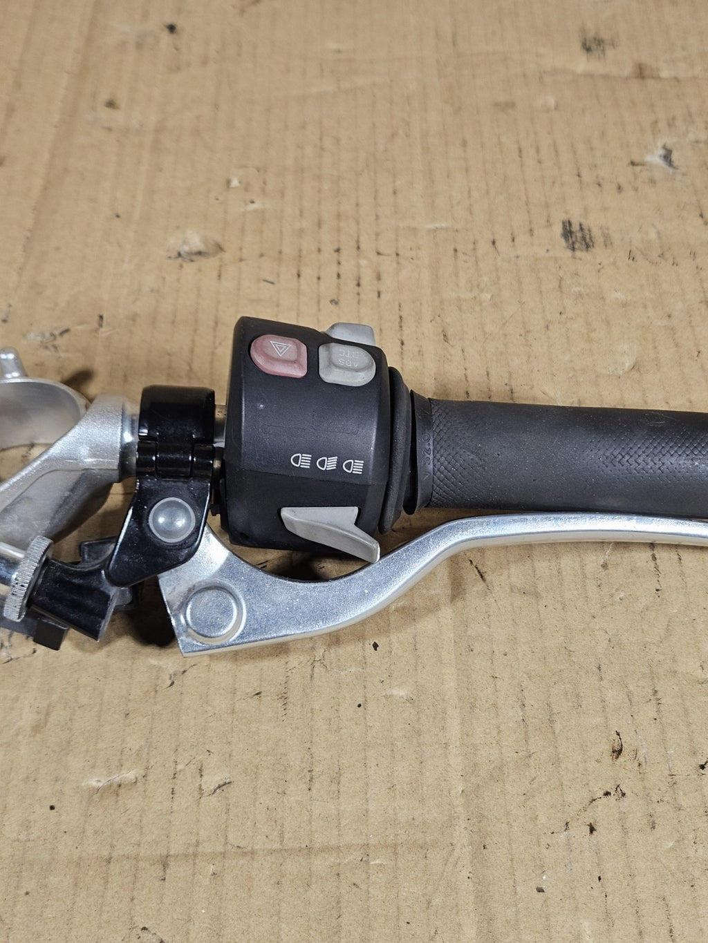 09-14 BMW S1000RR OEM Left Clip On Handlebar Clutch Lever Switch Housing Control11