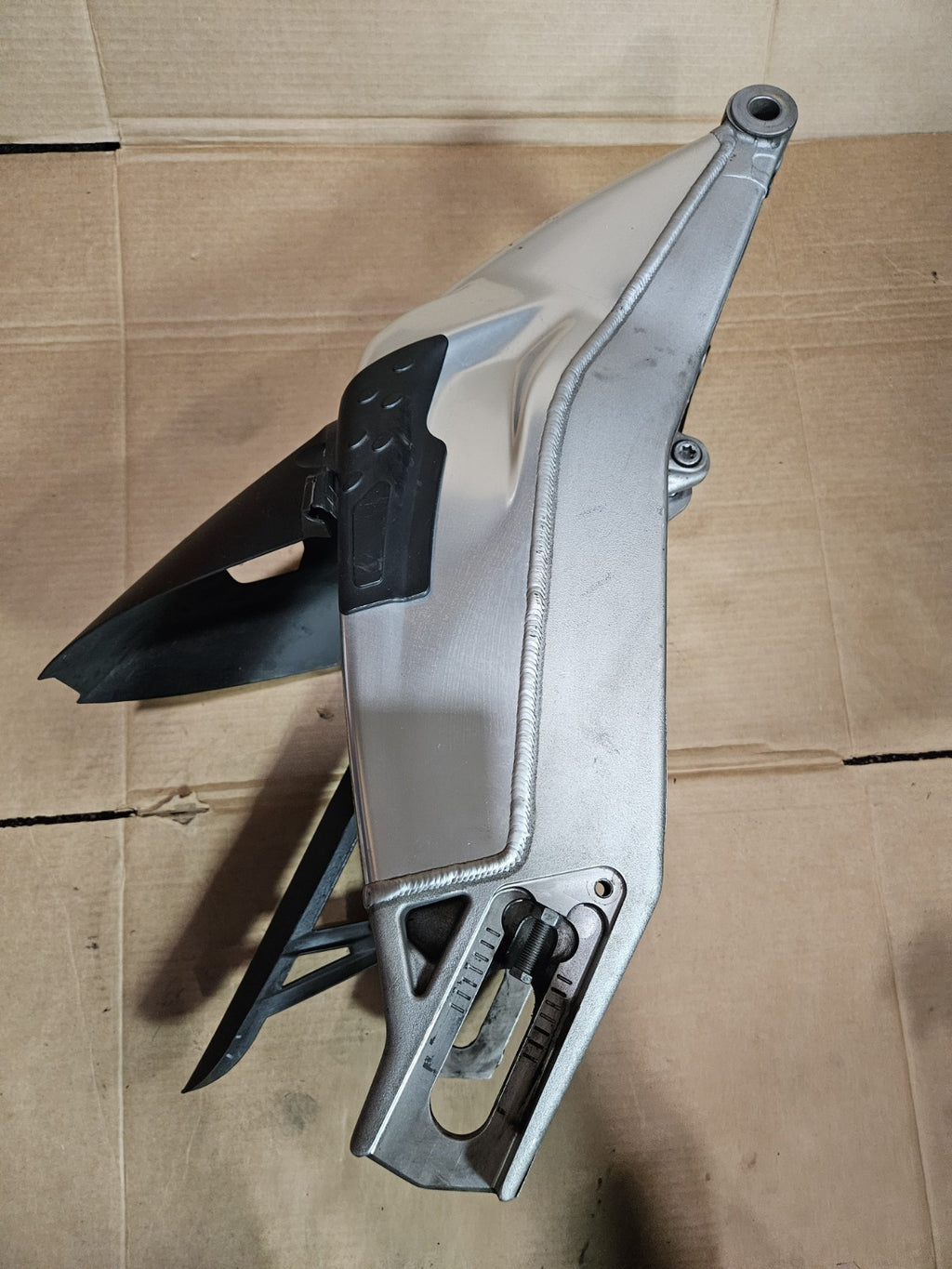 2010-2014 BMW S1000RR OEM Rear Swingarm w/ Chain Mud Guards