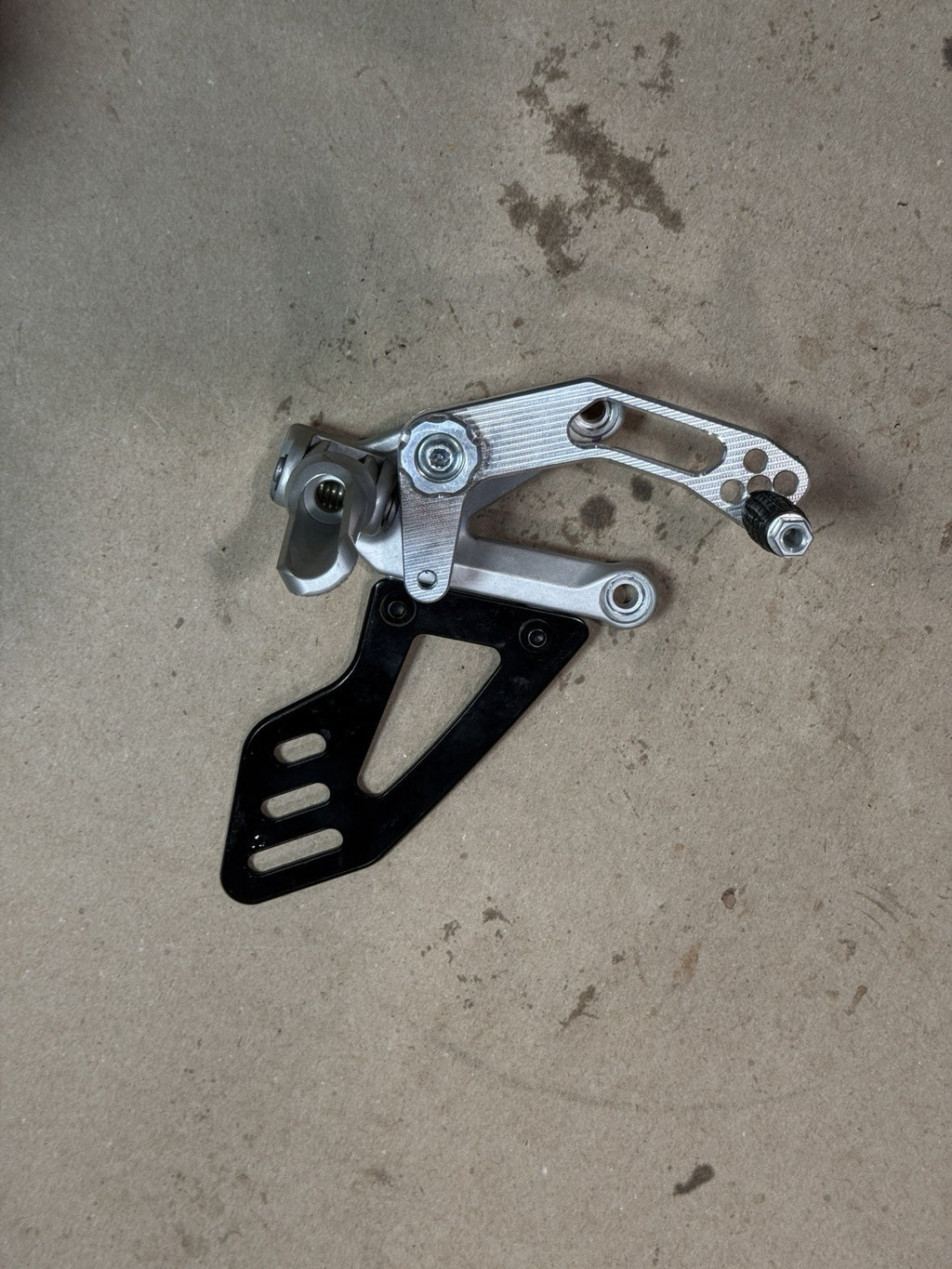21-24 Aprilia RSV4 1100 OEM Left Front Foot Peg Footpeg Shifter Assembly Genuine