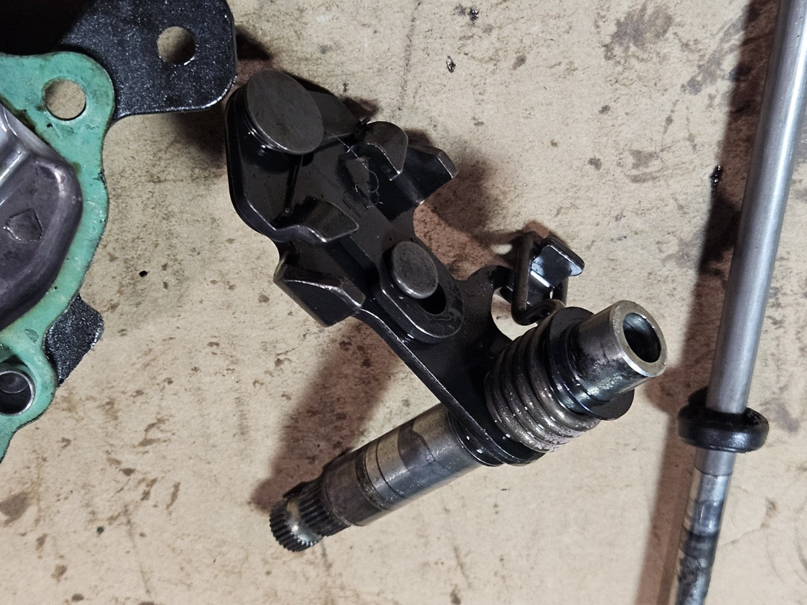 06-07 Honda CBR1000RR OEM Gear Shift Shaft Cover Shifter Rod Linkage Engine
