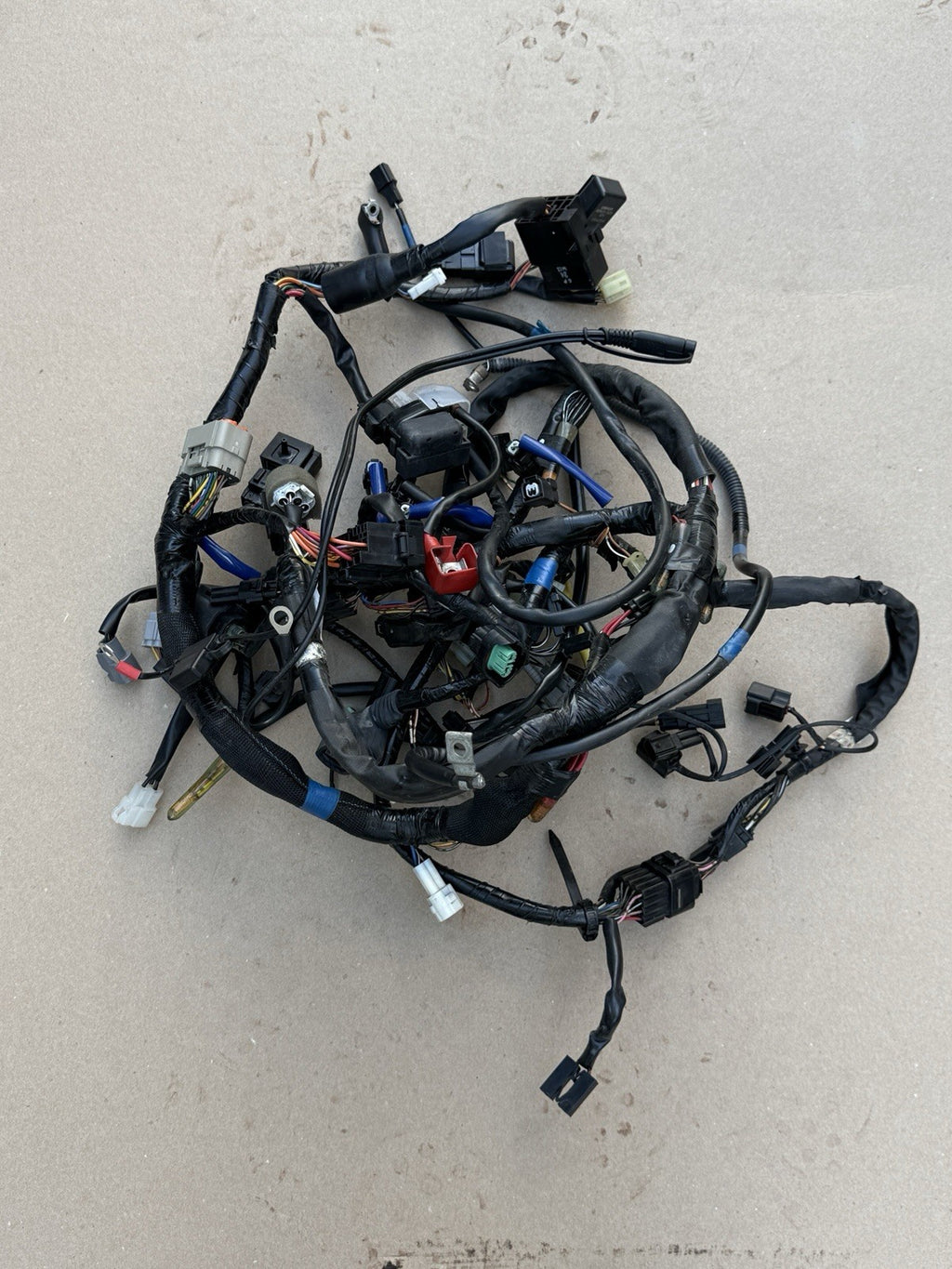 09-16 2012 SUZUKI GSXR 1000 OEM MAIN ENGINE WIRING HARNESS MOTOR WIRE LOOM
