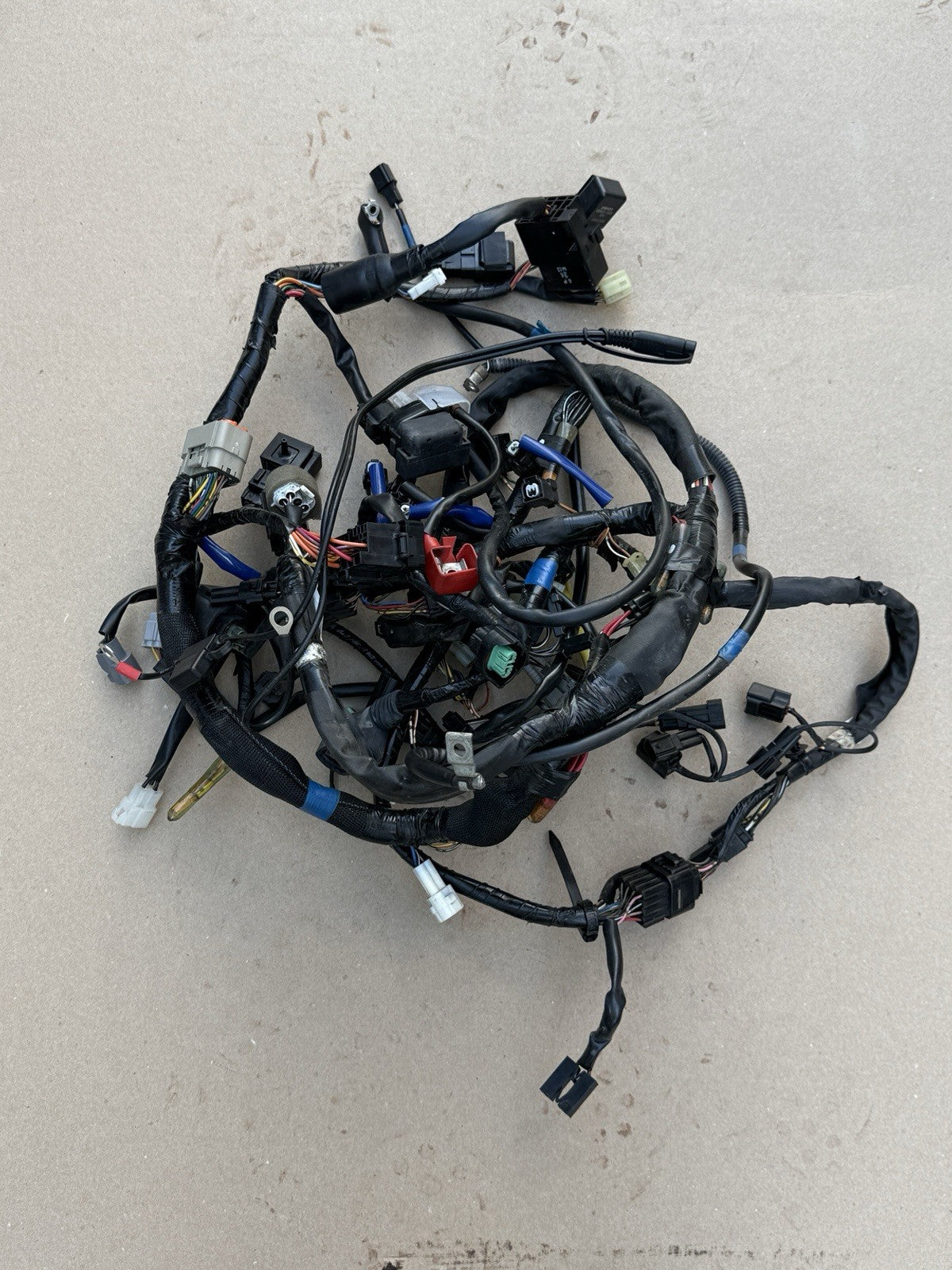 09-16 2012 SUZUKI GSXR 1000 OEM MAIN ENGINE WIRING HARNESS MOTOR WIRE LOOM