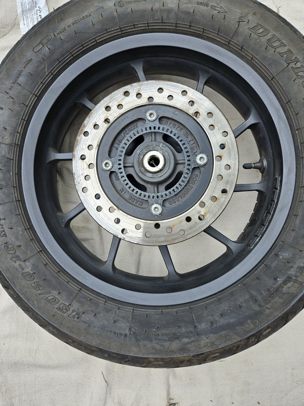 17-19 Honda Rebel 300 500 CMX300 CMX500 OEM Front Rear Wheels Rims Tires Set K875