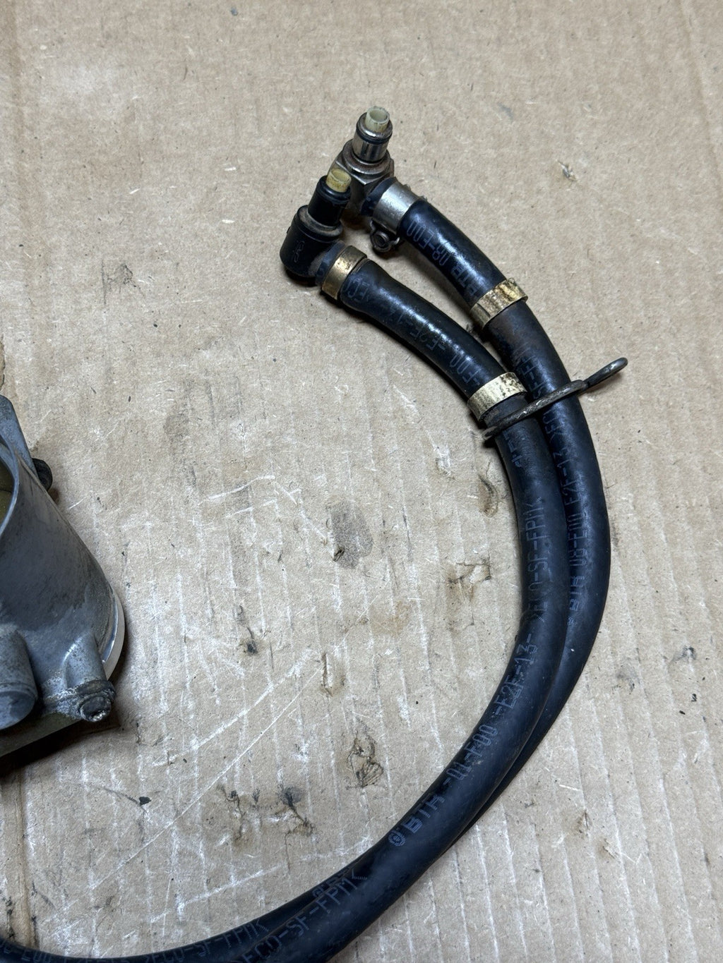 1995-2001 Ducati 748 748S OEM Throttle Bodies Injectors TPS Fuel Lines