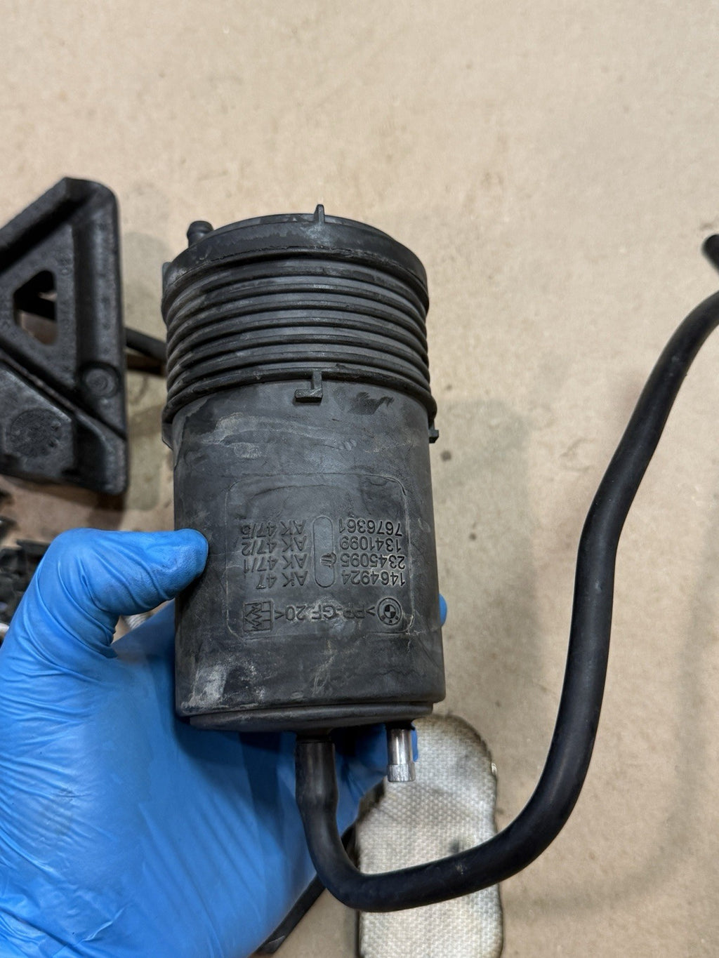 2010-2014 BMW S1000RR OEM EVAP VAPOR CHARCOAL EMISSION CANISTER