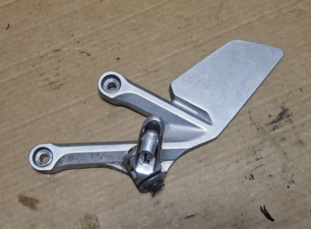 2008-2016 Honda CB1000R OEM Front Left Footrest Hanger Bracket Set