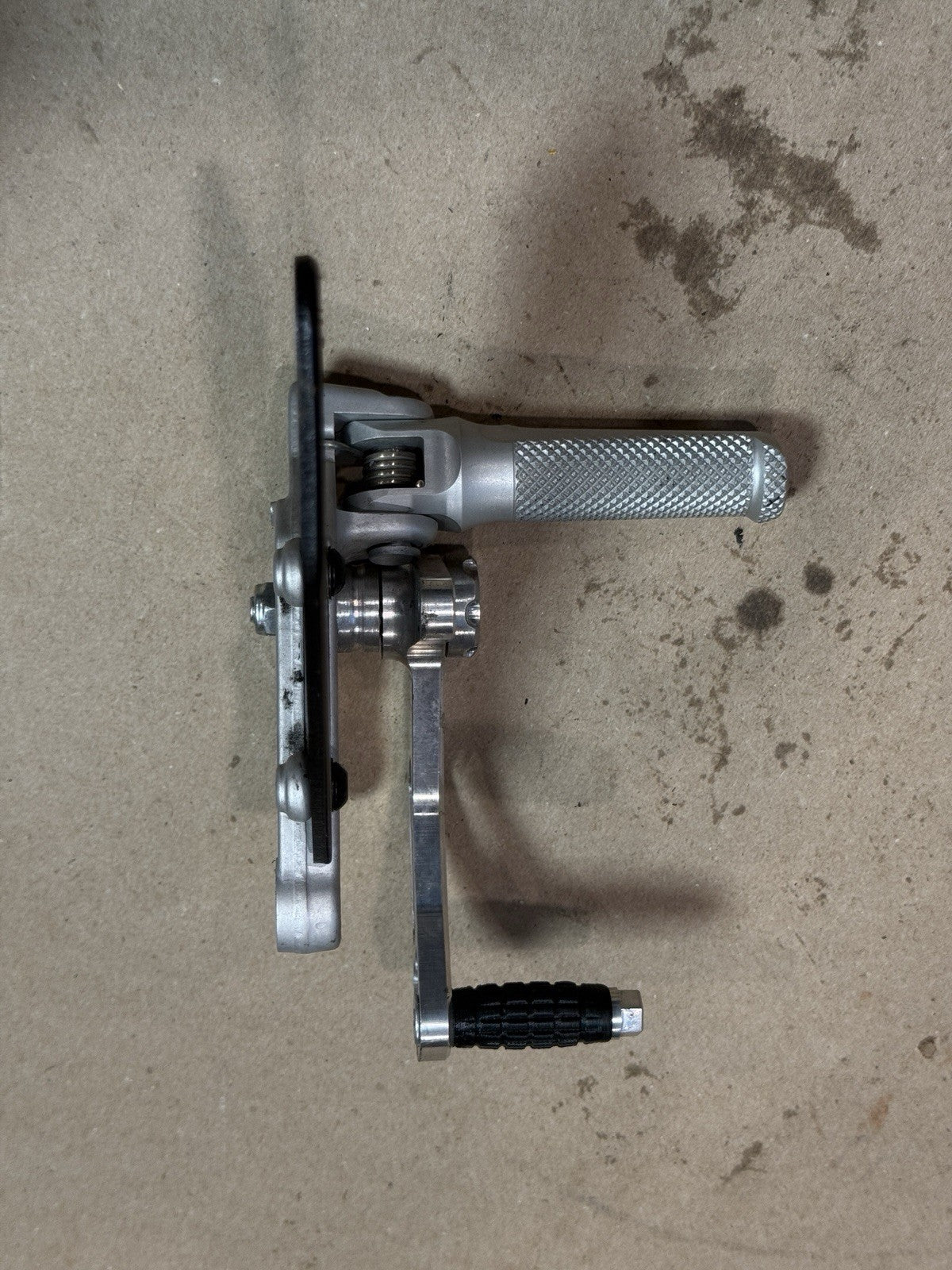 21-24 Aprilia RSV4 1100 OEM Left Front Foot Peg Footpeg Shifter Assembly Genuine