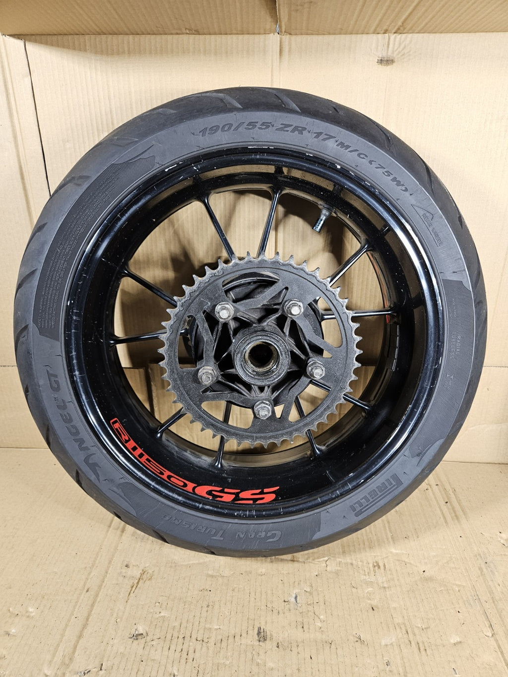 2012 BMW S1000RR OEM Front Rear Wheels Rims Set with Brake Rotors Wheel Pair1
