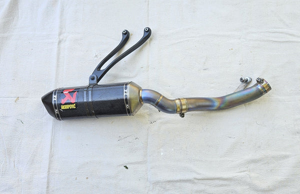 2016-2020 Kawasaki Ninja ZX-10R Akrapovic Exhaust Pipe Muffler Slip On Can Slipon