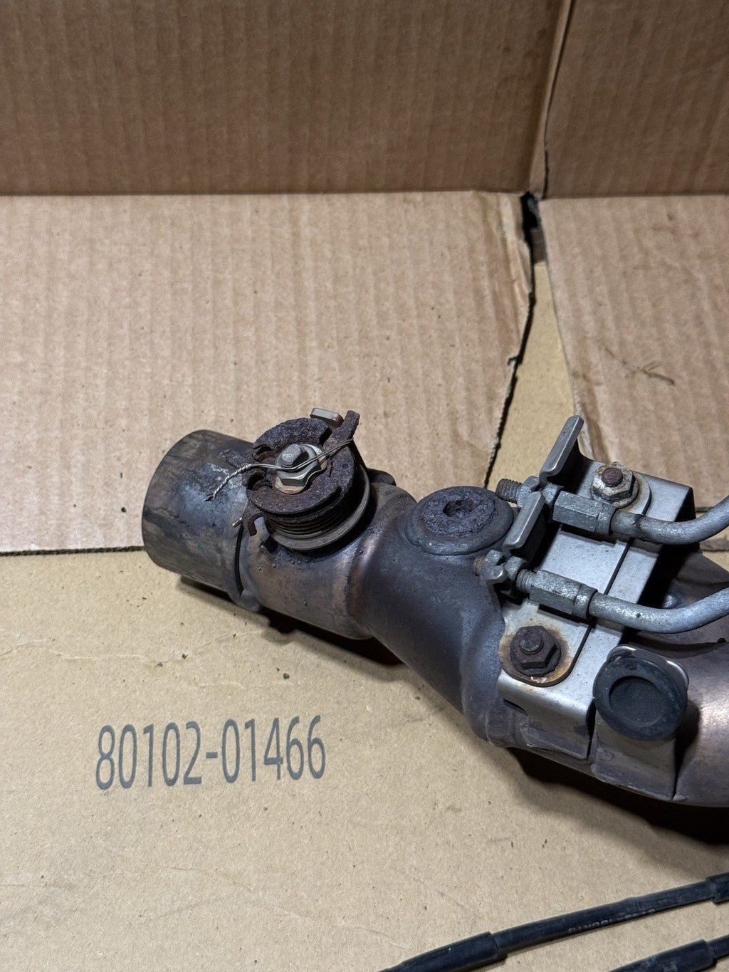 2006-2007 Suzuki GSXR600 GSX-R600 K6 K7 OEM Exhaust Header Manifold 14100-01H0013