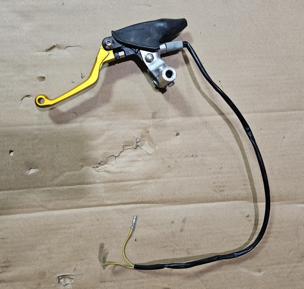 2000-2007 Suzuki DRZ400 DRZ400E OEM Left Clutch Lever Perch w/ Switch Cable