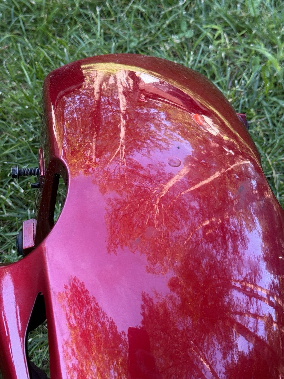 2008-2016 Honda CBR1000RR SC59 OEM Front Fender Mudguard Cover Metallic Red2