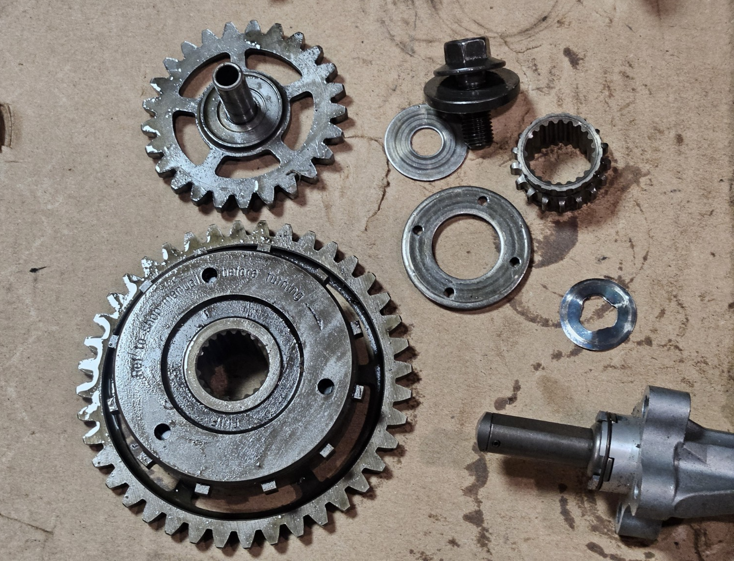 04-07 Honda CBR1000RR CBR1000 OEM Cam Timing Chain Tensioner Guide Set