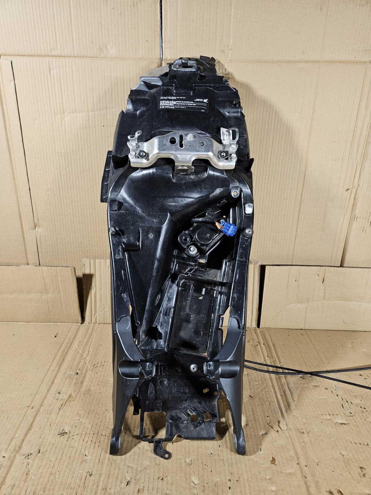 2013 Honda CBR600RR Subframe Complete with Plastic undertray OEM Genuine Rear18