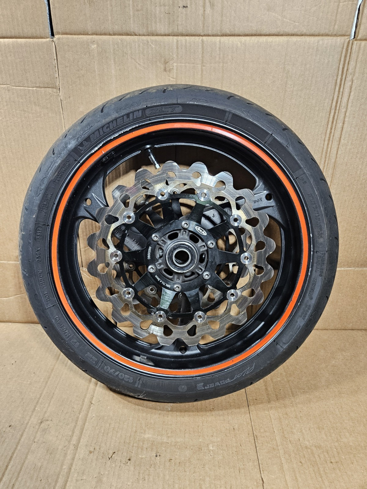 2006 Honda CBR1000RR Wheel Set Front & Rear OEM 44650MELD20ZB 2006-2007 READ12