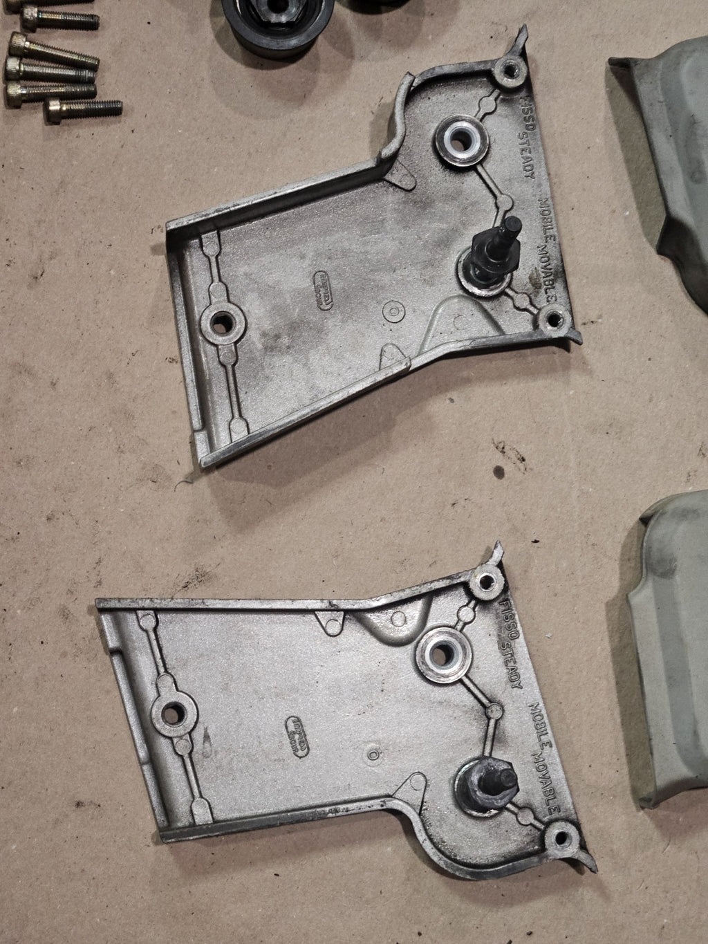 01-02 2001 Ducati 748 996 ST4 OEM Timing Belt Cover Cases Engine Motor Lot Set