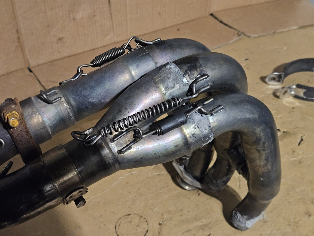 08-16 R6 R6R FULL EXHAUST SYSTEM HEADER PIPES TWO BROTHERS MUFFLER BLACK SERIES9