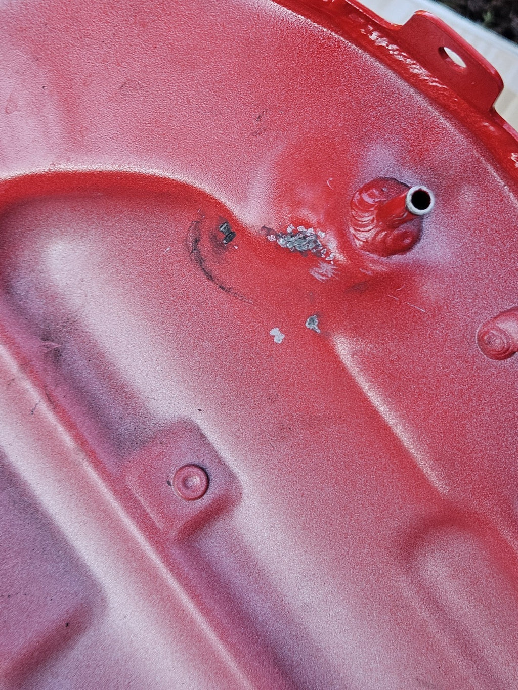 2010-2014 BMW S1000R OEM Fuel Gas Tank Red Petrol Reservoir NO DENTS