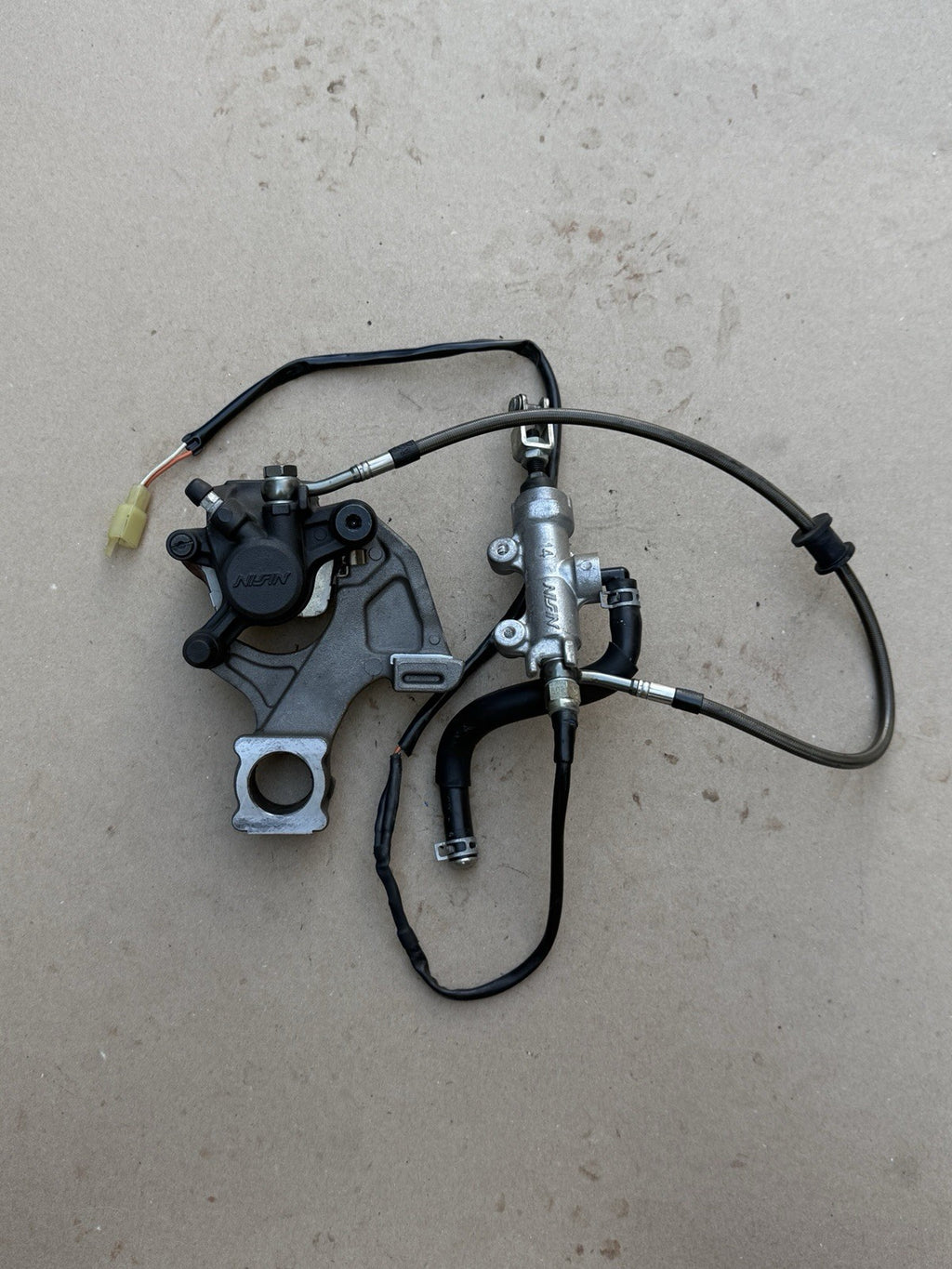 2012-2016 Suzuki GSXR1000 OEM Rear Brake Master Cylinder Caliper Bracket