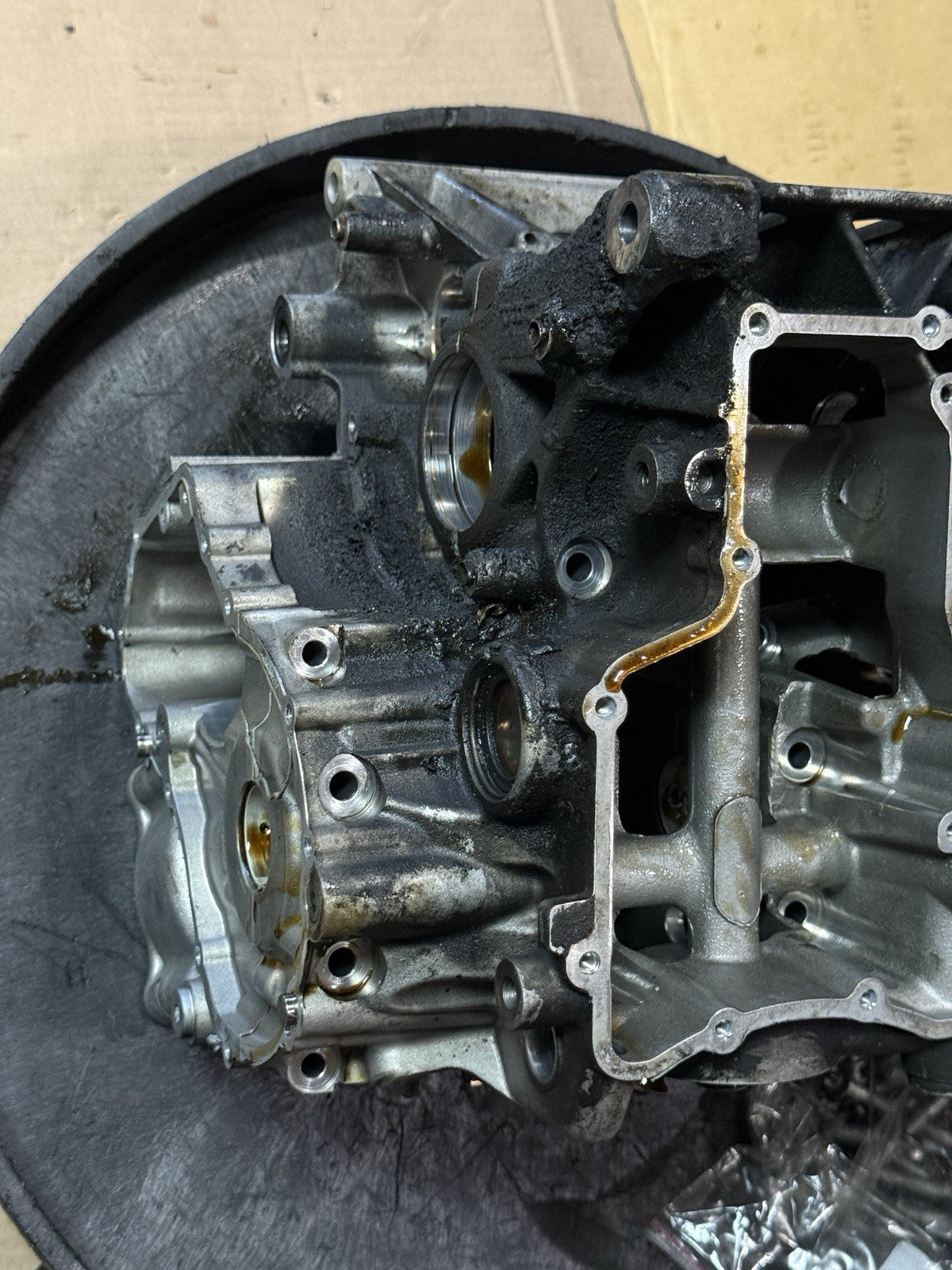 2009-2018 BMW S1000RR K46 OEM Engine Crankcase Block Motor Housing 1100856153417