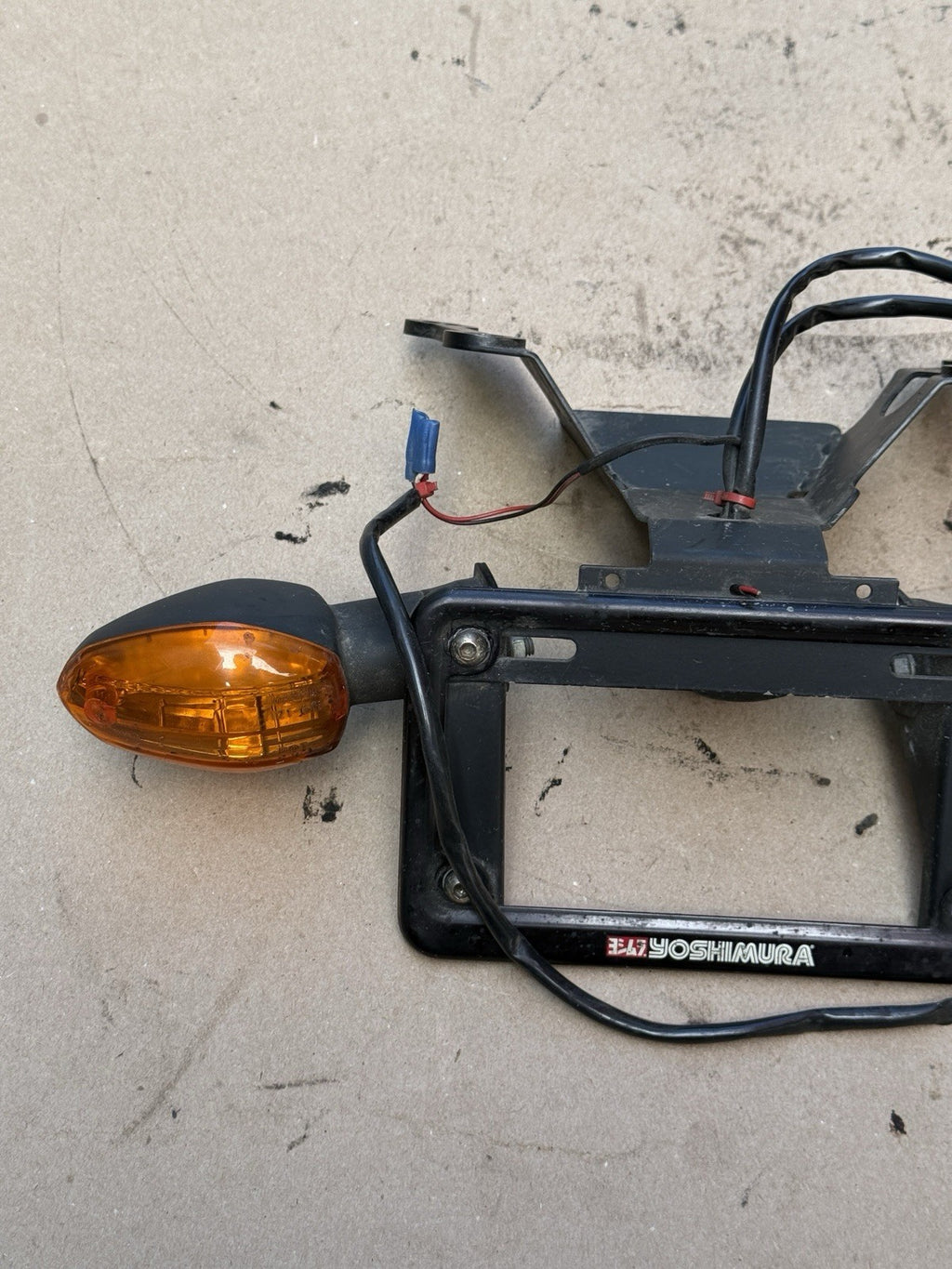 11-25 Suzuki GSXR 1000 Yoshimura Fender Eliminator LED Plate Holder Blinkers4