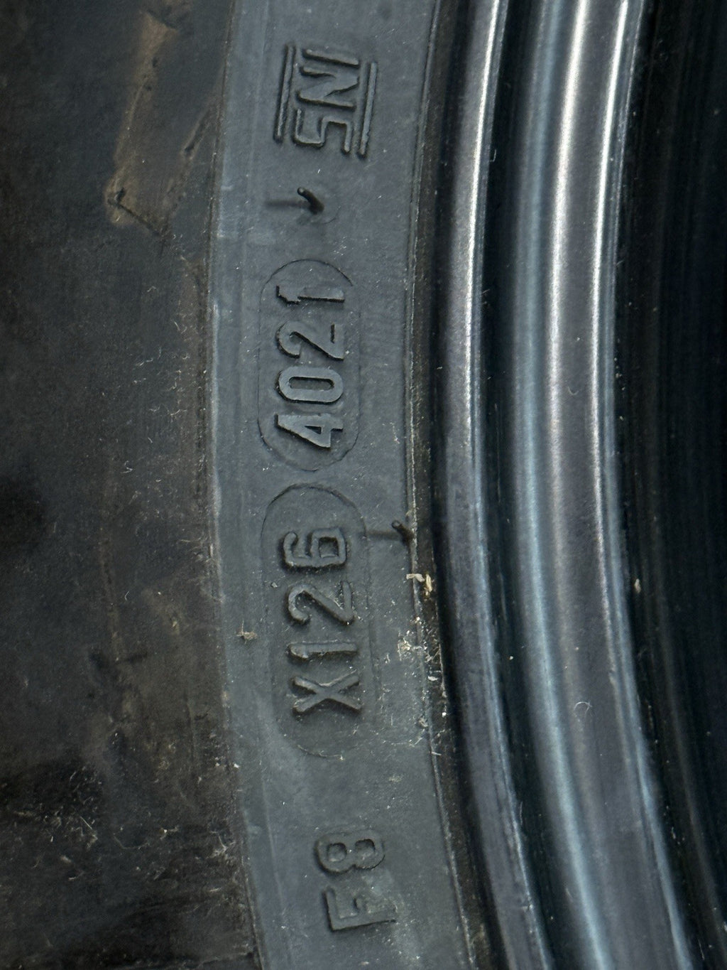 2011-13 Ducati 848 Evo 1098 1198 OEM Front Wheel Rim W/ Tire DENTED Damaged