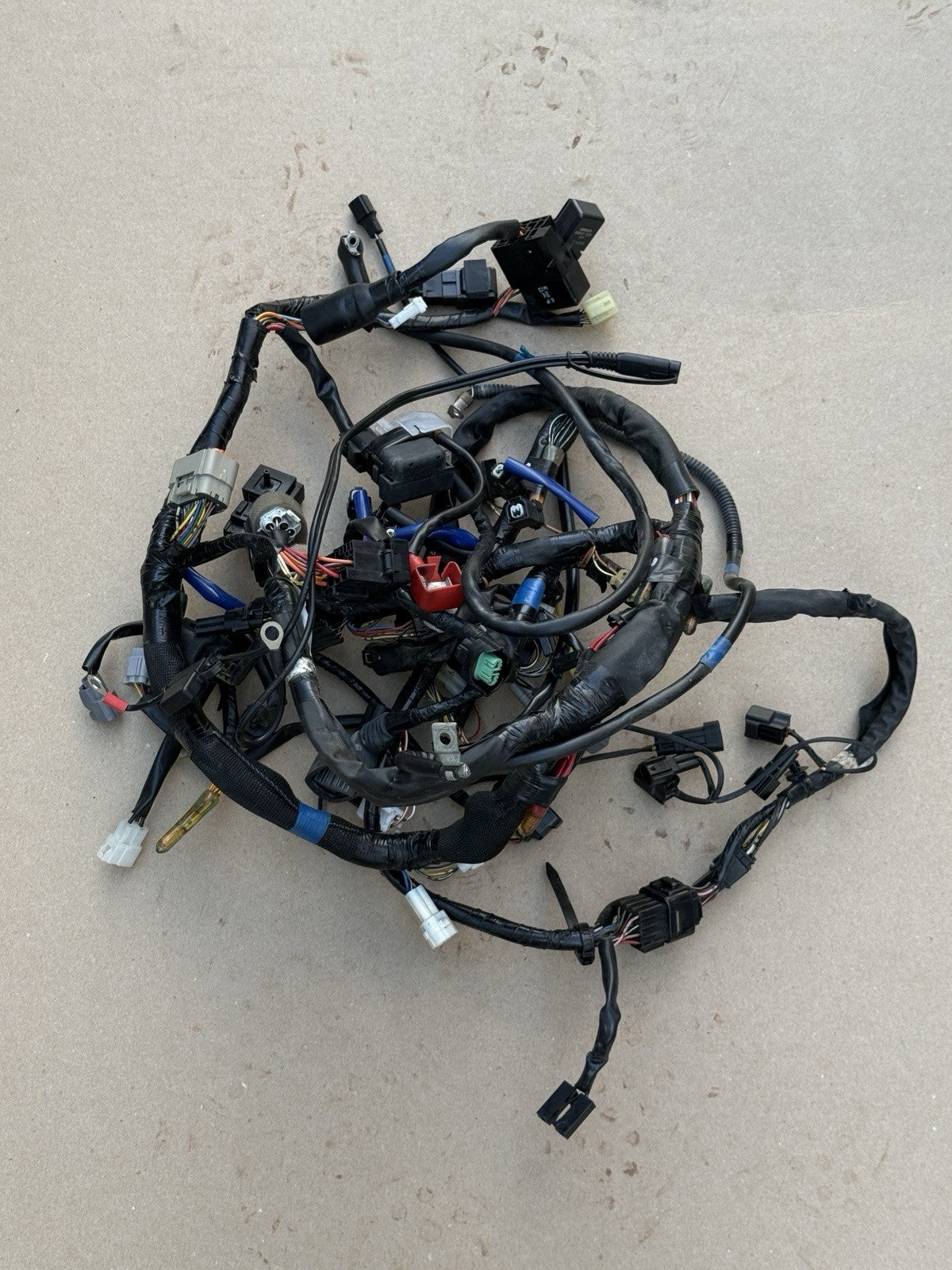 09-16 2012 SUZUKI GSXR 1000 OEM MAIN ENGINE WIRING HARNESS MOTOR WIRE LOOM