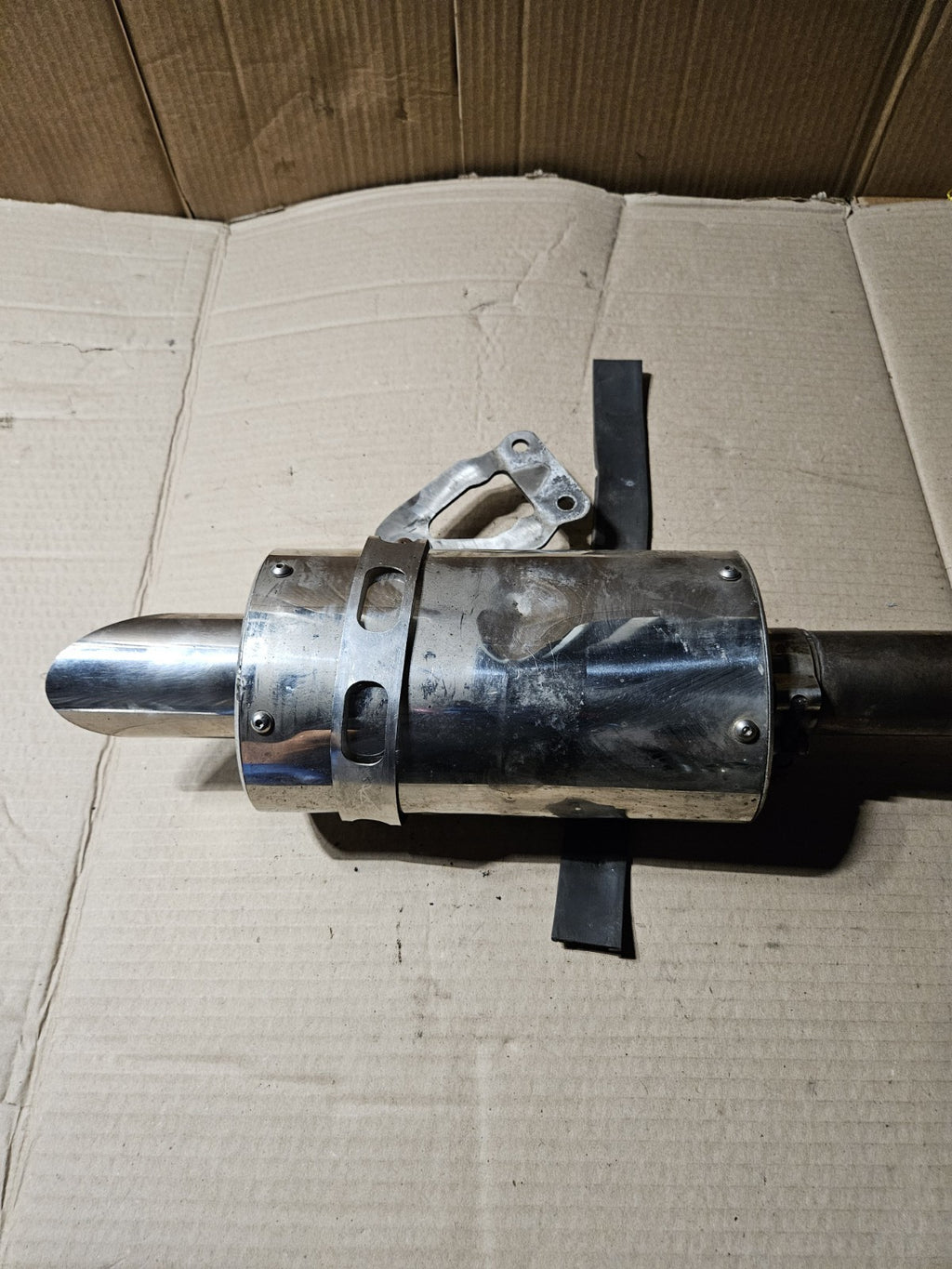 2006-2007 Suzuki GSXR600 GSXR750 K6 K7 Aftermarket Slip On Exhaust Muffler Can2