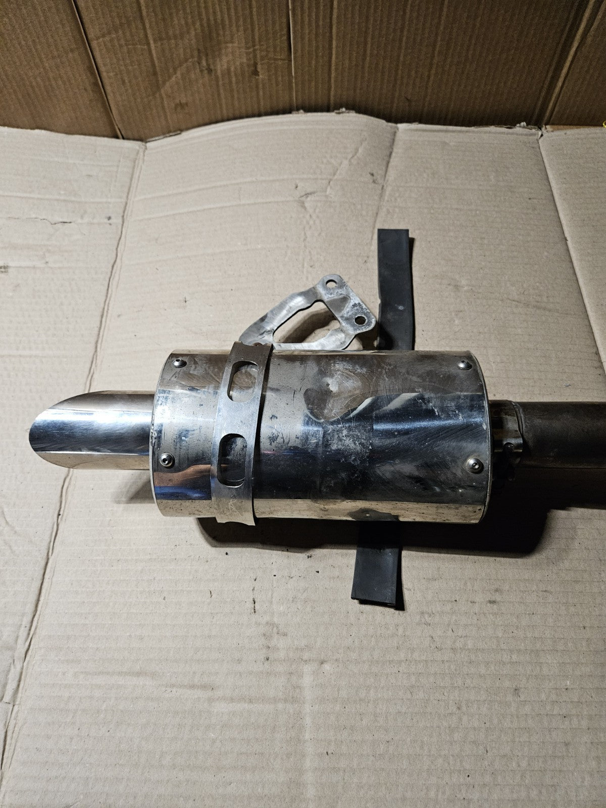 2006-2007 Suzuki GSXR600 GSXR750 K6 K7 Aftermarket Slip On Exhaust Muffler Can2