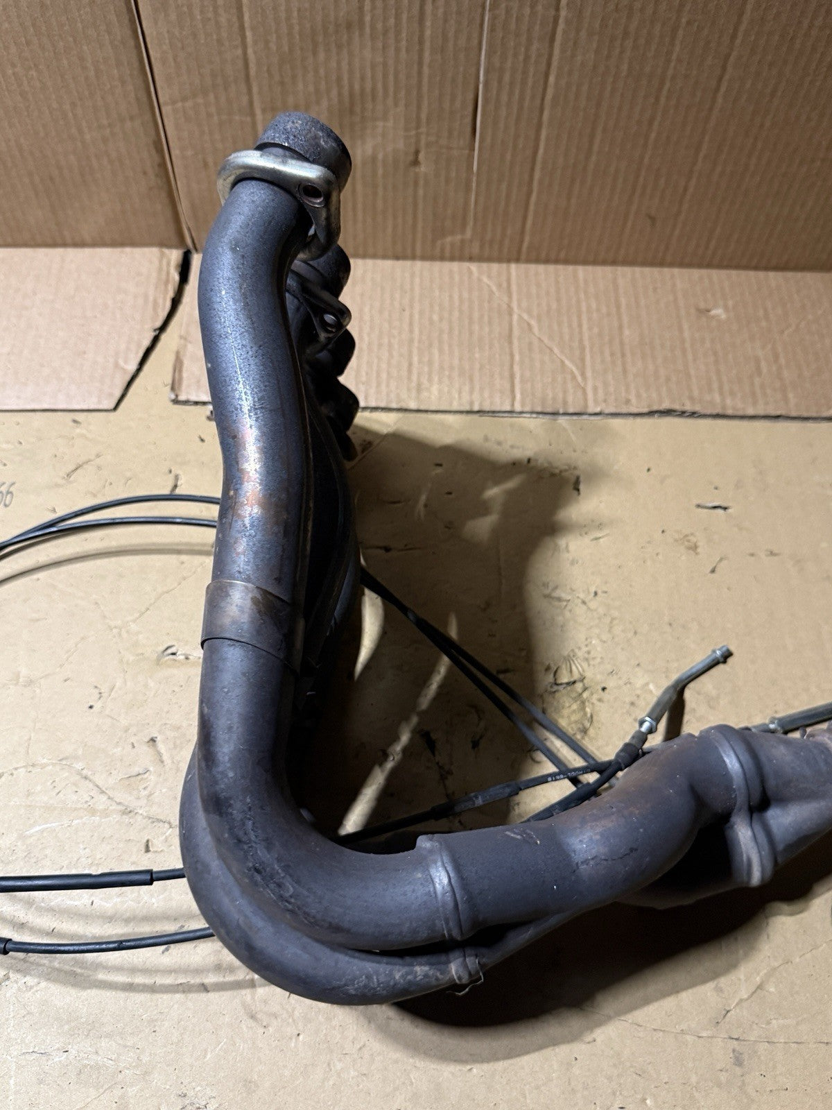 2006-2007 Suzuki GSXR600 GSX-R600 K6 K7 OEM Exhaust Header Manifold 14100-01H001