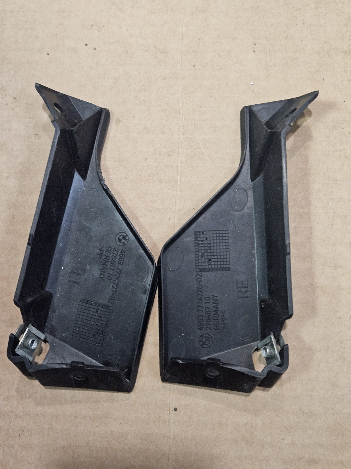 10-14 BMW S1000RR OEM Left Right Fairing Trim Insert Panel Cover Set
