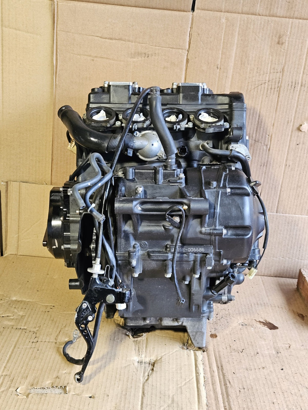 08-16 Yamaha R6 YZF-R6 YZF R6 Engine Motor READ COMPLETE ENGINE Running0