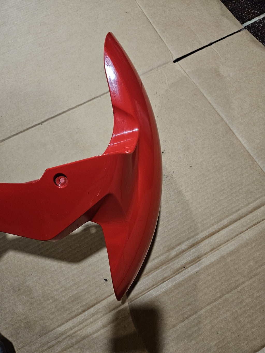 2010-2014 BMW S1000RR OEM Front Fender Wheel Hugger Racing Red