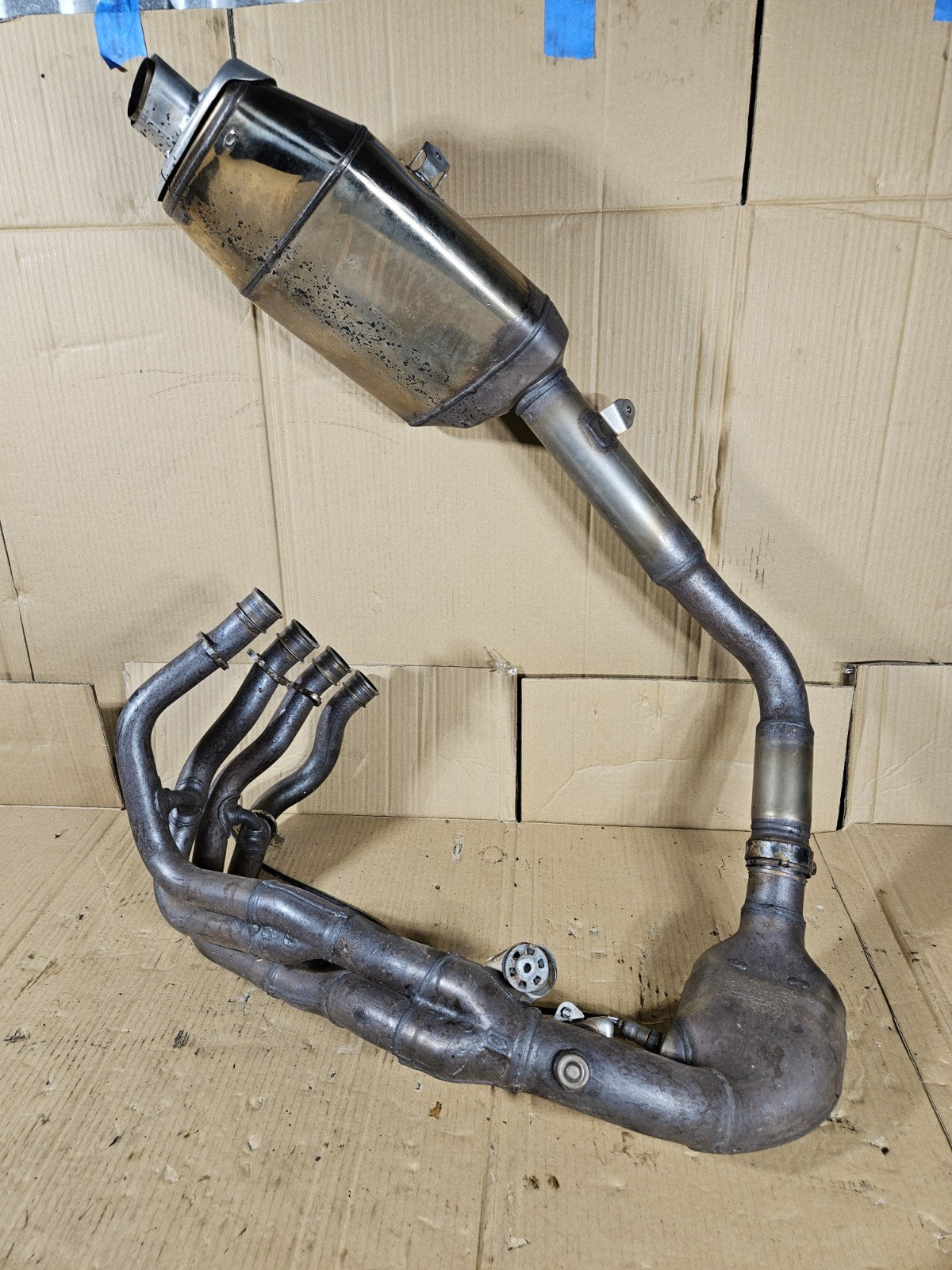 2013 Honda CBR600RR Exhaust Headers and Muffler with Headers OEM 18305-MJC-30518